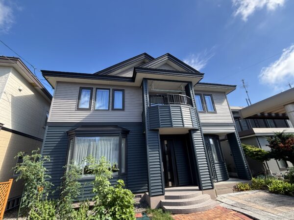 これからのメンテナンスを考えた外装リフォーム ― 樹脂サイディング×シングル屋根で長く安心できる住まいへ ―【帯広・十勝】ホーム創建
